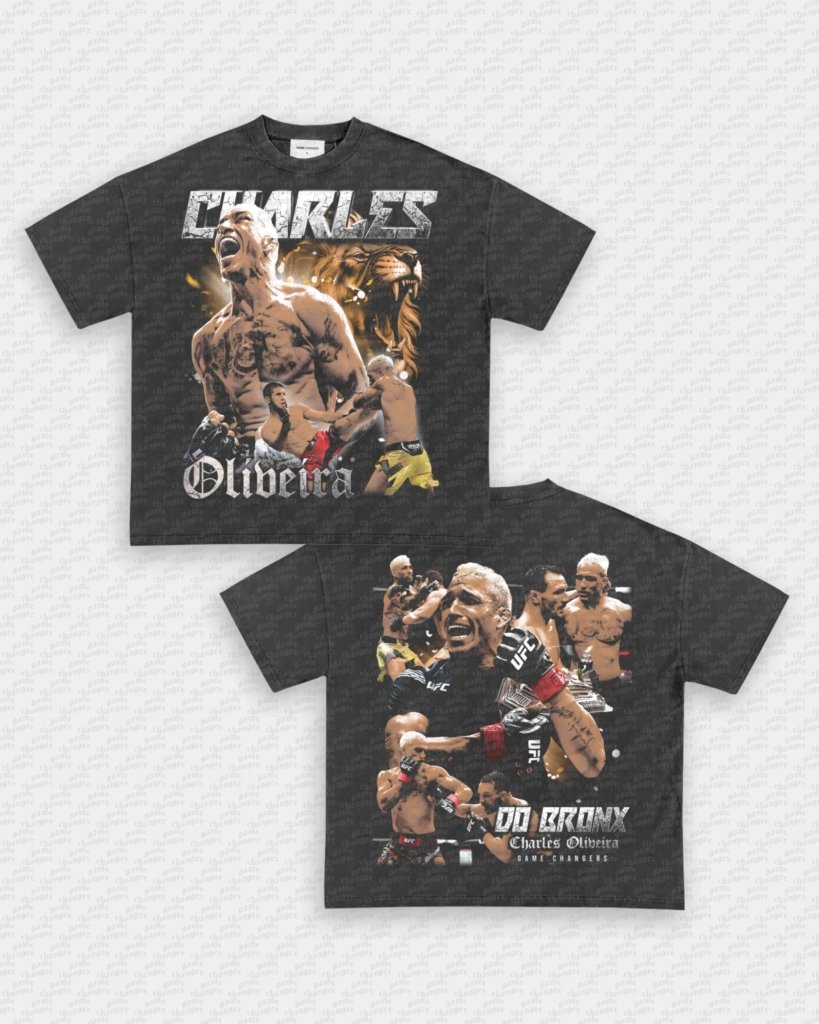 CHARLES OLIVEIRA V2 TEE - [DS] - WINS™ GAME CHANGERS TEE - WINS LA