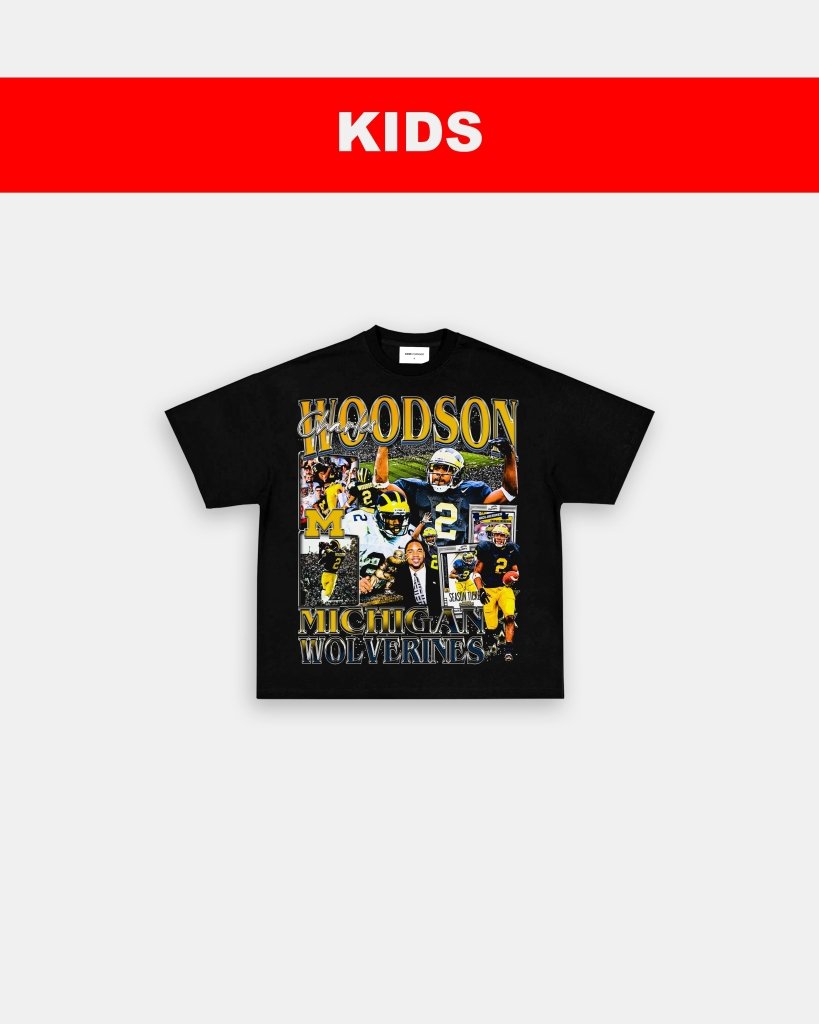 CHARLES WOODSON - MICHIGAN - KIDS TEE - WINS™ GAME CHANGERS TEE - WINS LA