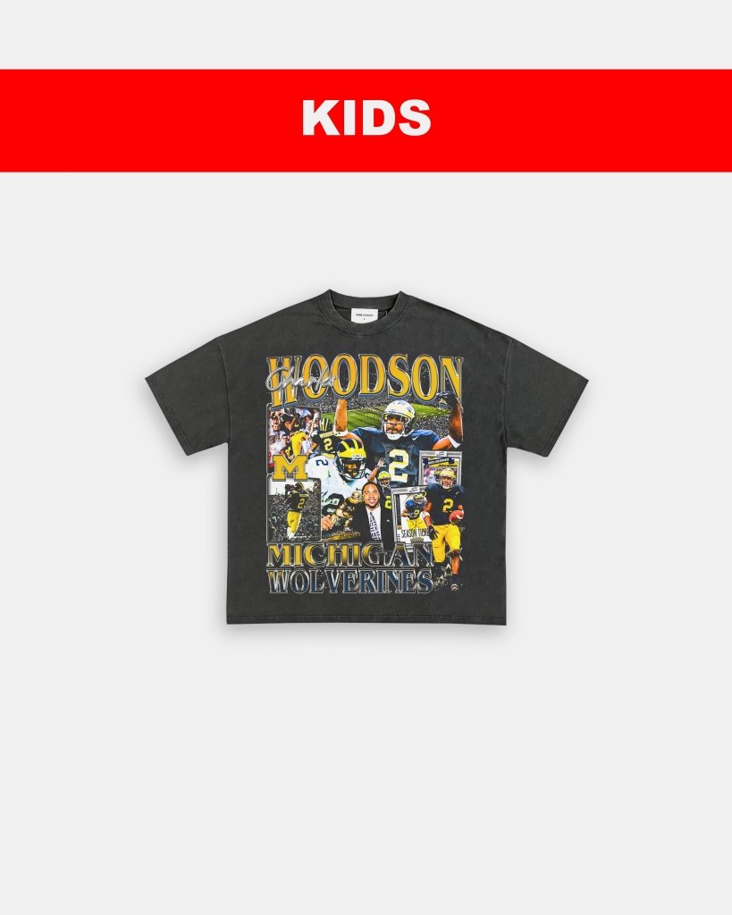 CHARLES WOODSON - MICHIGAN - KIDS TEE - WINS™ GAME CHANGERS TEE - WINS LA