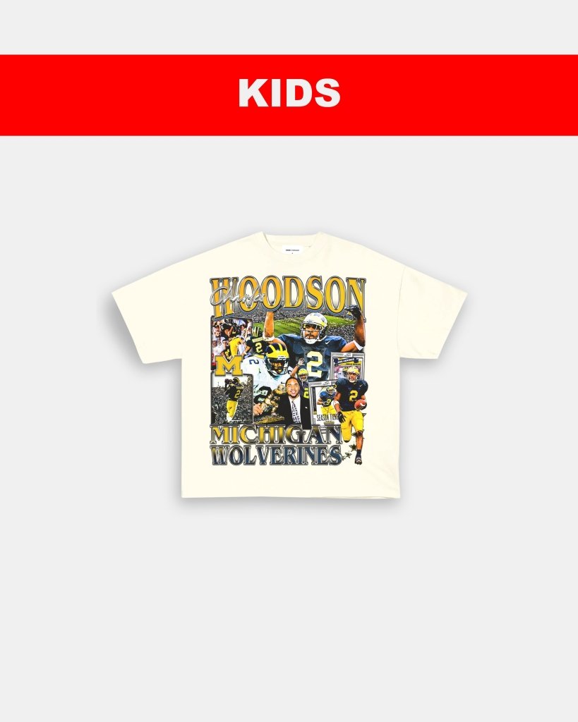 CHARLES WOODSON - MICHIGAN - KIDS TEE - WINS™ GAME CHANGERS TEE - WINS LA