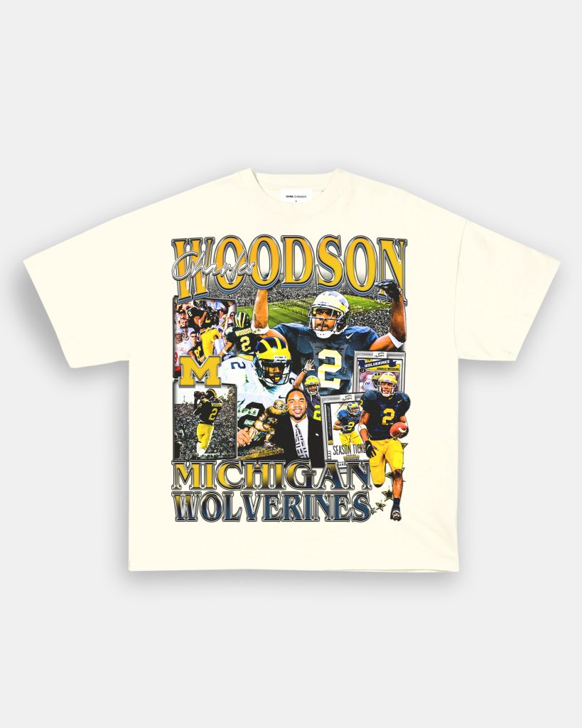 CHARLES WOODSON - MICHIGAN TEE - WINS™ GAME CHANGERS TEE - WINS LA