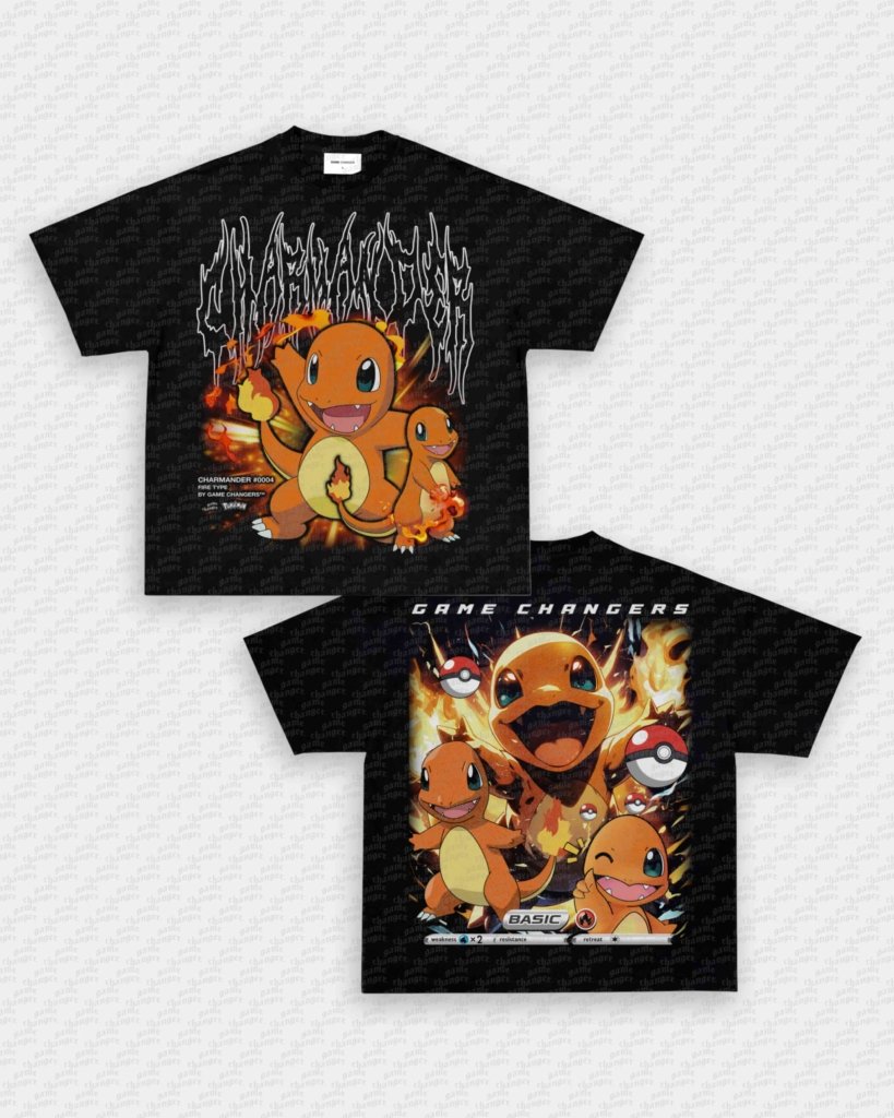 CHARMANDER TEE - [DS] - WINS™ GAME CHANGERS TEE - WINS LA