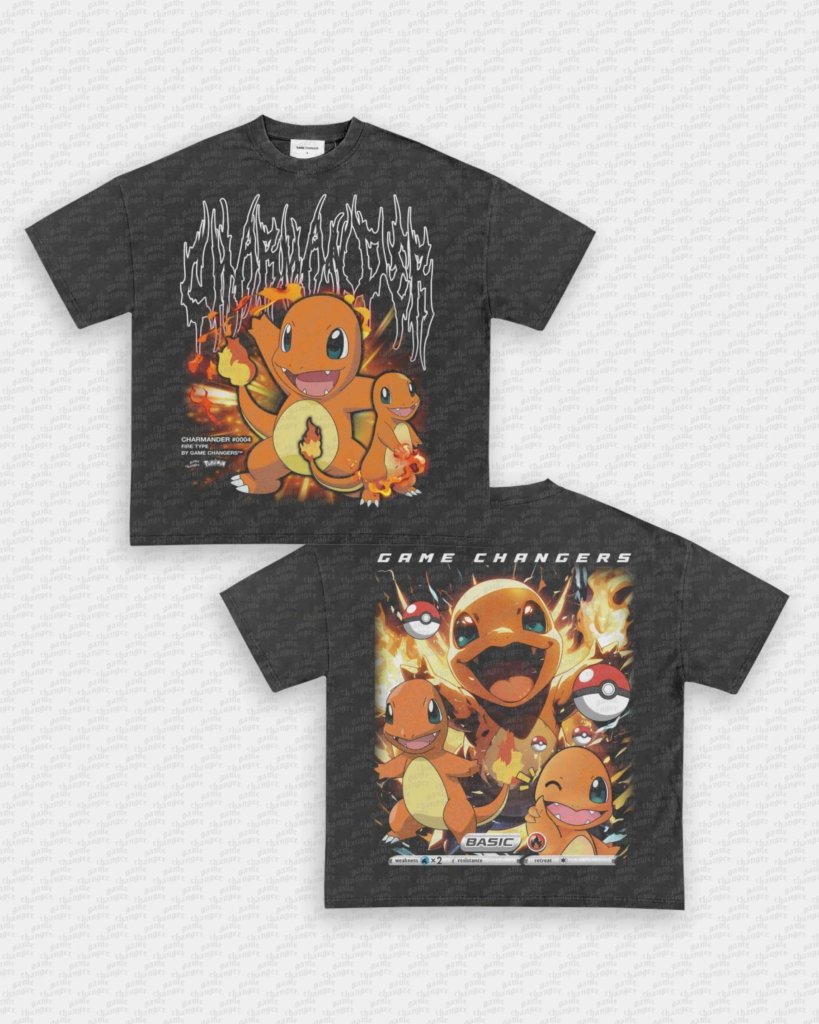 CHARMANDER TEE - [DS] - WINS™ GAME CHANGERS TEE - WINS LA
