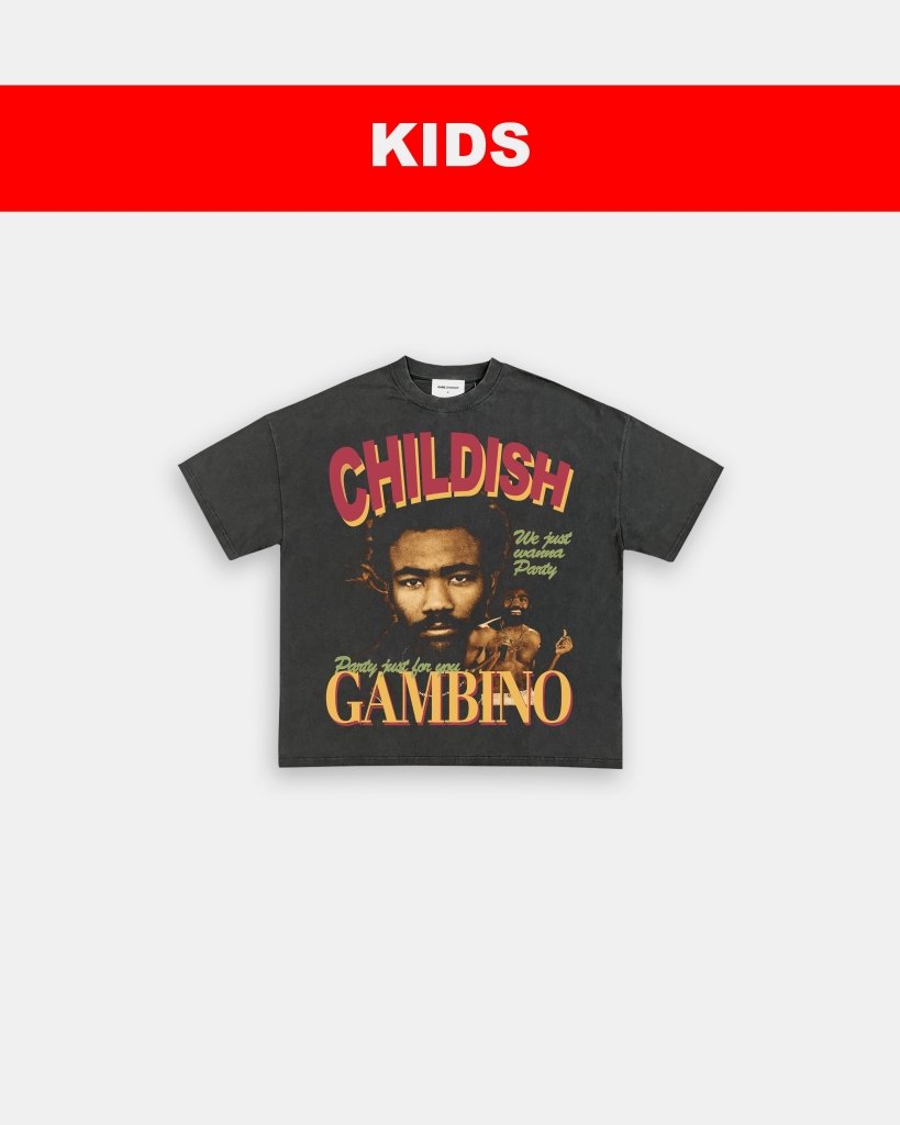 CHILDISH GAMBINO - KIDS TEE - WINS™ GAME CHANGERS TEE - WINS LA