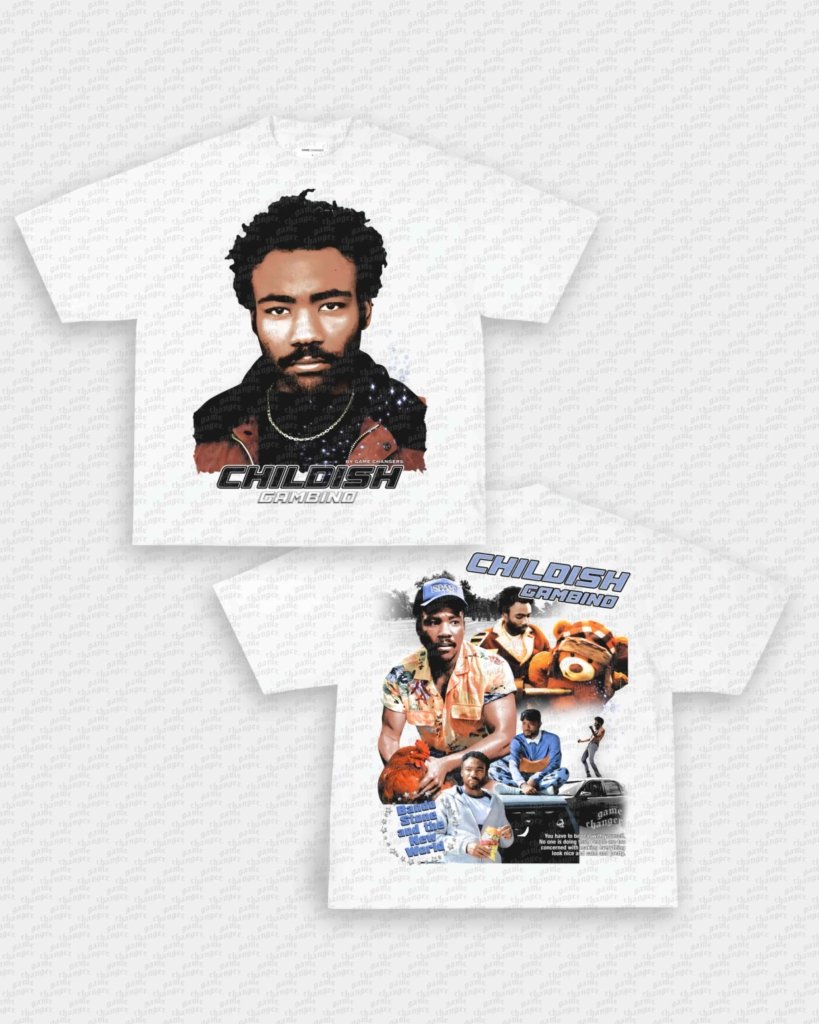 CHILDISH GAMBINO V2 TEE - [DS] - WINS™ GAME CHANGERS TEE - WINS LA