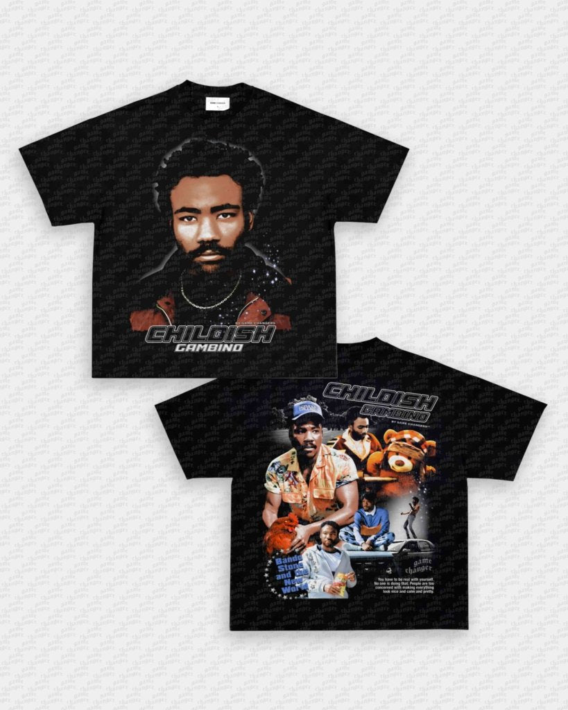 CHILDISH GAMBINO V2 TEE - [DS] - WINS™ GAME CHANGERS TEE - WINS LA