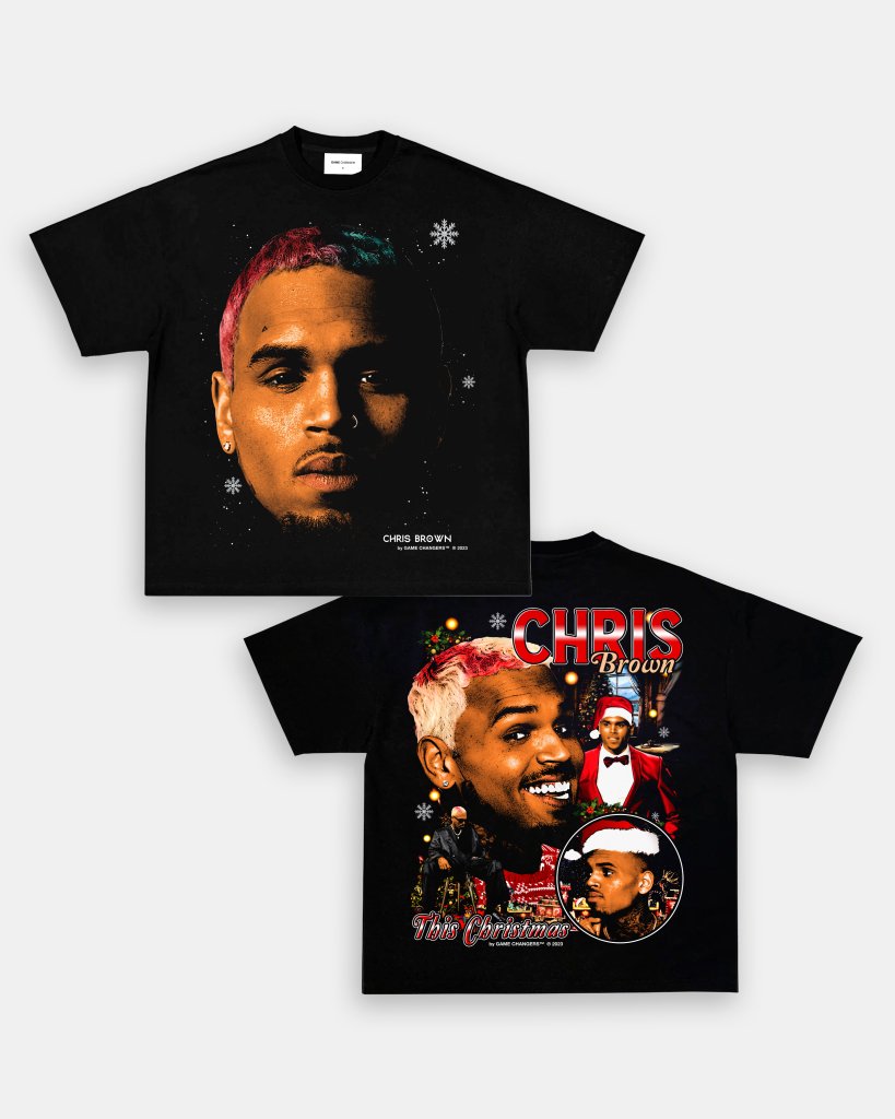 CHRIS BROWN - XMAS TEE - [DS] - WINS™ GAME CHANGERS TEE - WINS LA