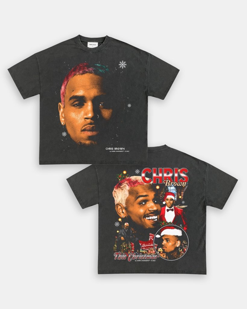 CHRIS BROWN - XMAS TEE - [DS] - WINS™ GAME CHANGERS TEE - WINS LA