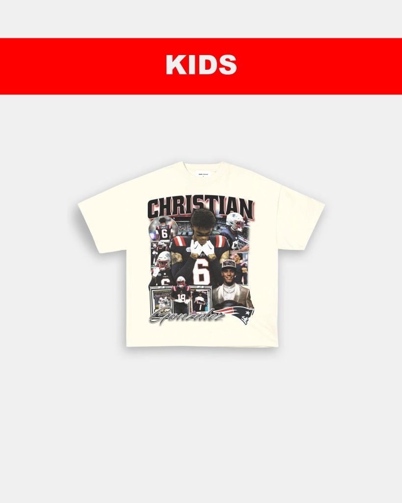 CHRISTIAN GONZALEZ - KIDS TEE - WINS™ GAME CHANGERS TEE - WINS LA