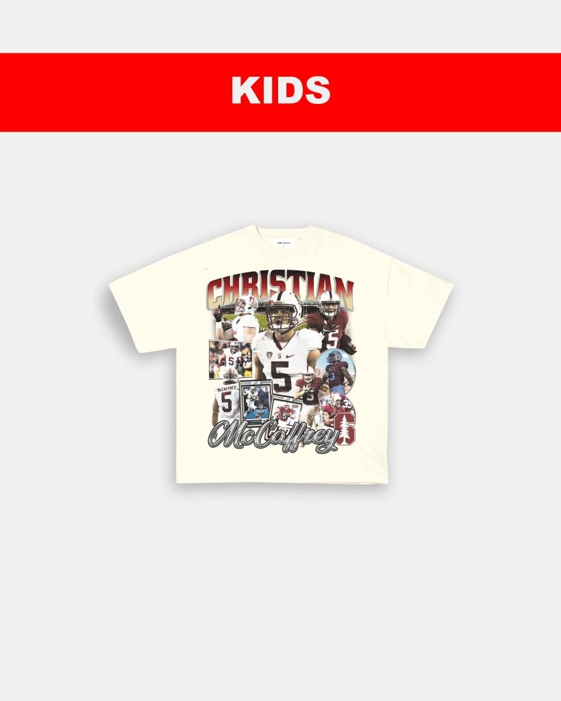 CHRISTIAN MCCAFFREY - STANFORD - KIDS TEE - WINS™ GAME CHANGERS TEE - WINS LA