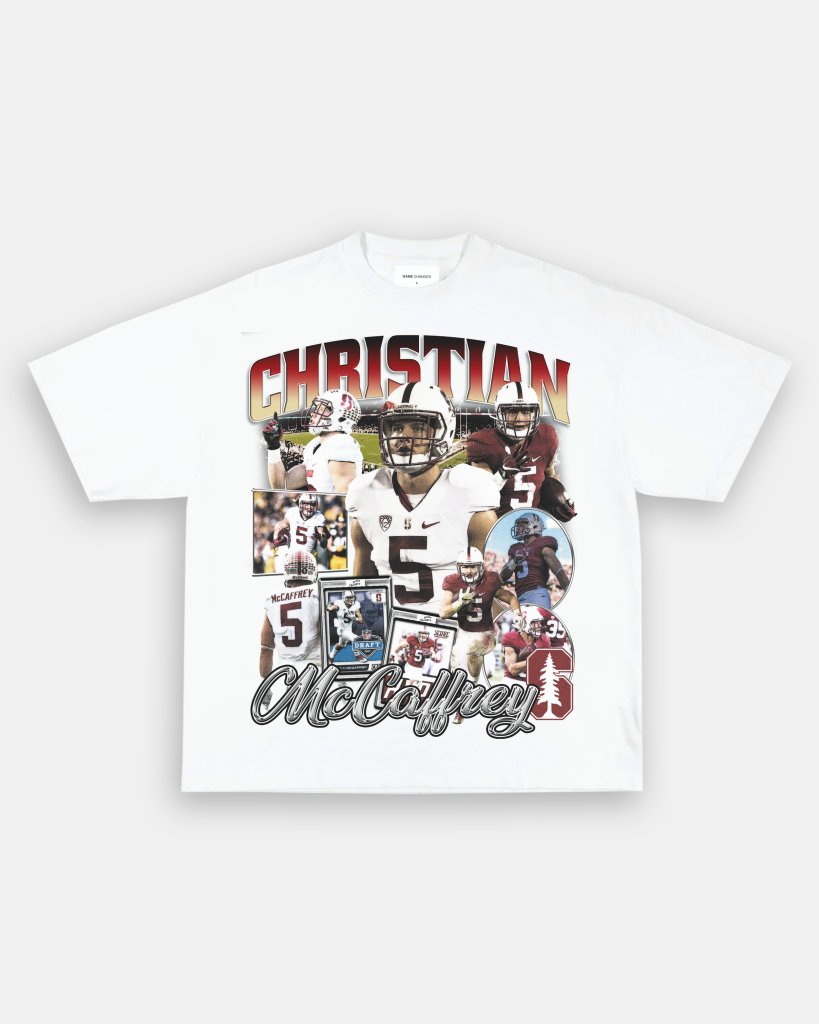 CHRISTIAN MCCAFFREY - STANFORD TEE - WINS™ GAME CHANGERS TEE - WINS LA