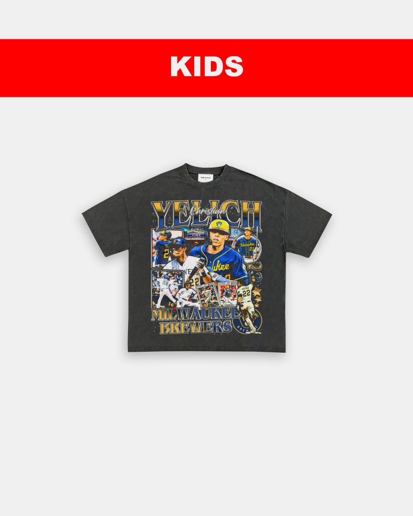 CHRISTIAN YELICH - KIDS TEE - WINS™ GAME CHANGERS TEE - WINS LA