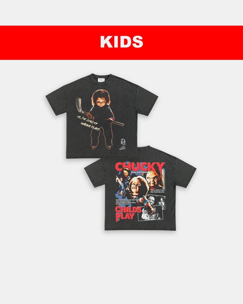 CHUCKY V2 - KIDS TEE - [DS] - WINS™ GAME CHANGERS TEE - WINS LA