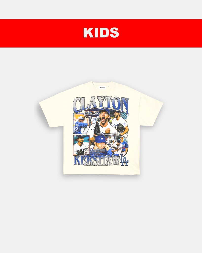 CLAYTON KERSHAW - KIDS TEE - WINS™ GAME CHANGERS TEE - WINS LA