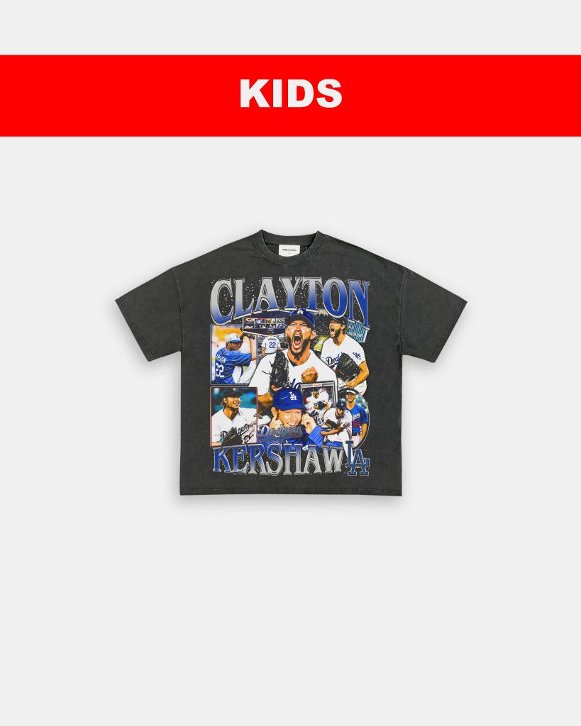 CLAYTON KERSHAW - KIDS TEE - WINS™ GAME CHANGERS TEE - WINS LA