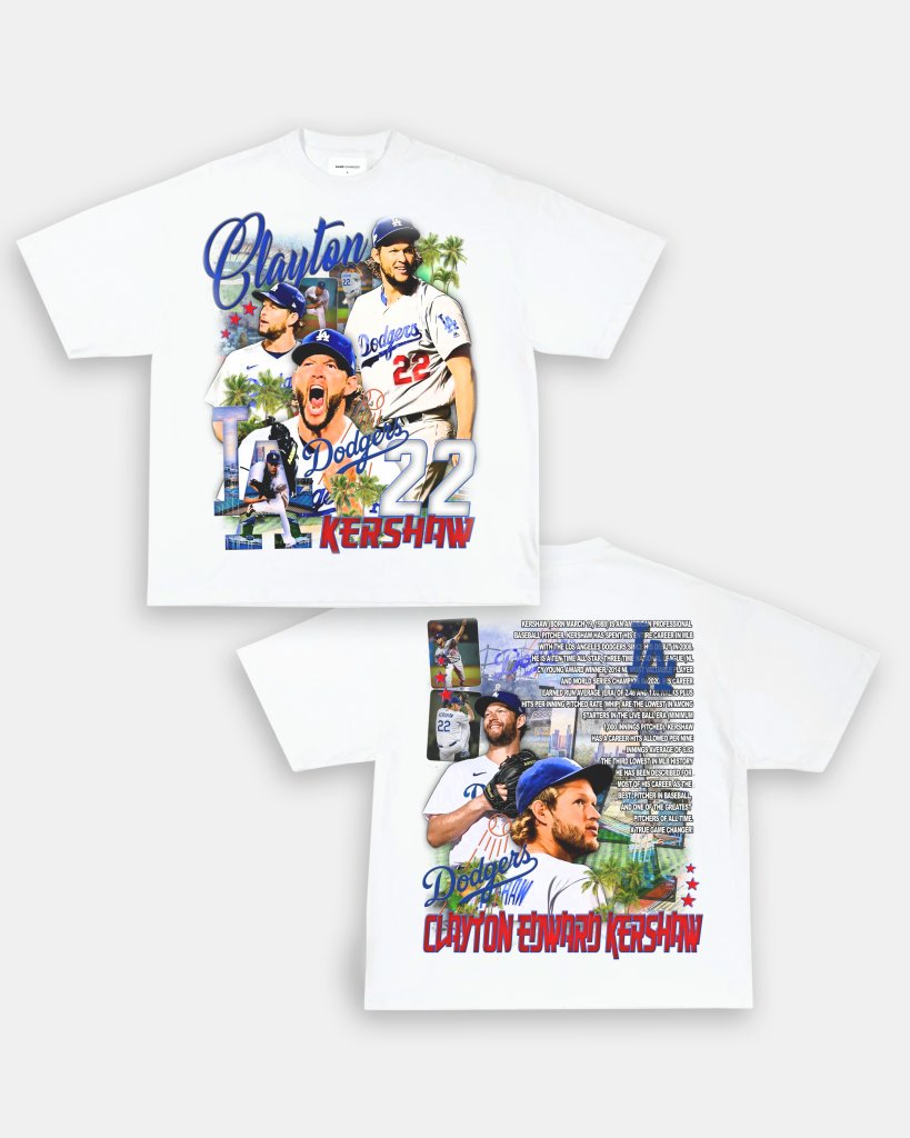 CLAYTON KERSHAW V2 TEE - [DS] - WINS™ GAME CHANGERS TEE - WINS LA