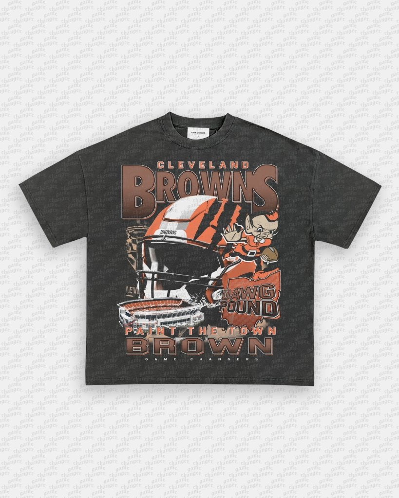 CLEVELAND BROWNS TEE - WINS™ GAME CHANGERS TEE - WINS LA