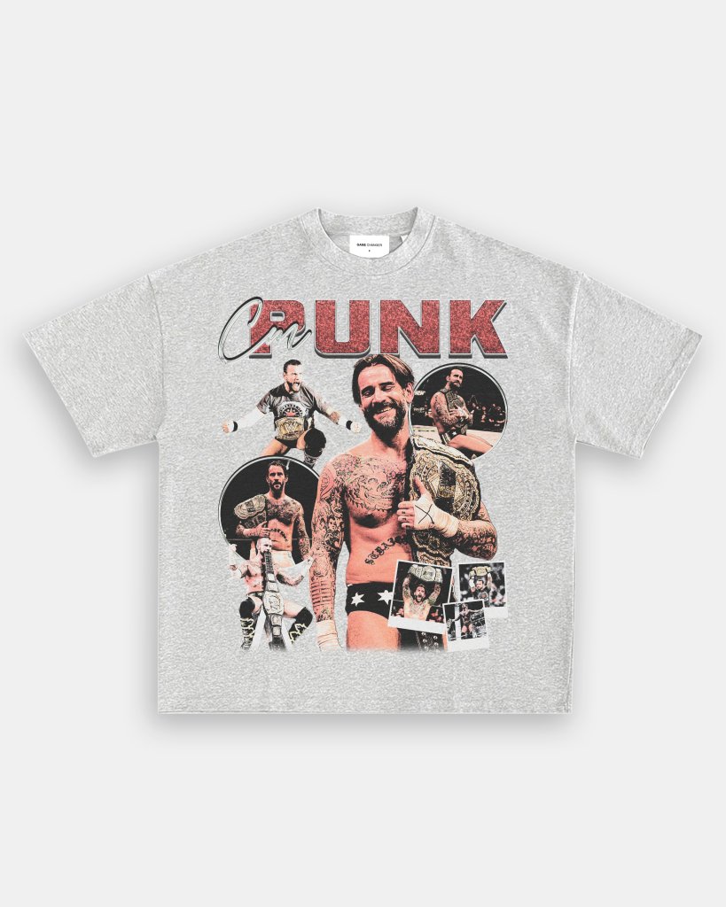 CM PUNK TEE - WINS™ GAME CHANGERS TEE - WINS LA