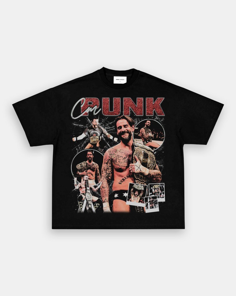 CM PUNK TEE - WINS™ GAME CHANGERS TEE - WINS LA