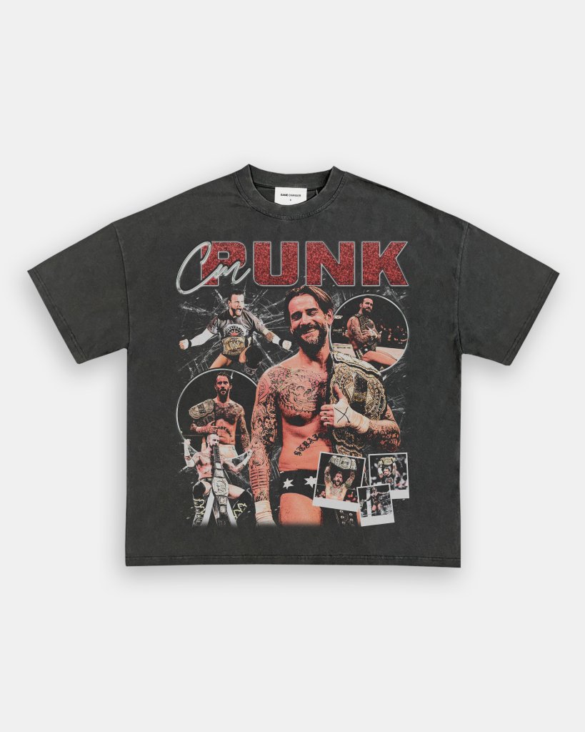 CM PUNK TEE - WINS™ GAME CHANGERS TEE - WINS LA