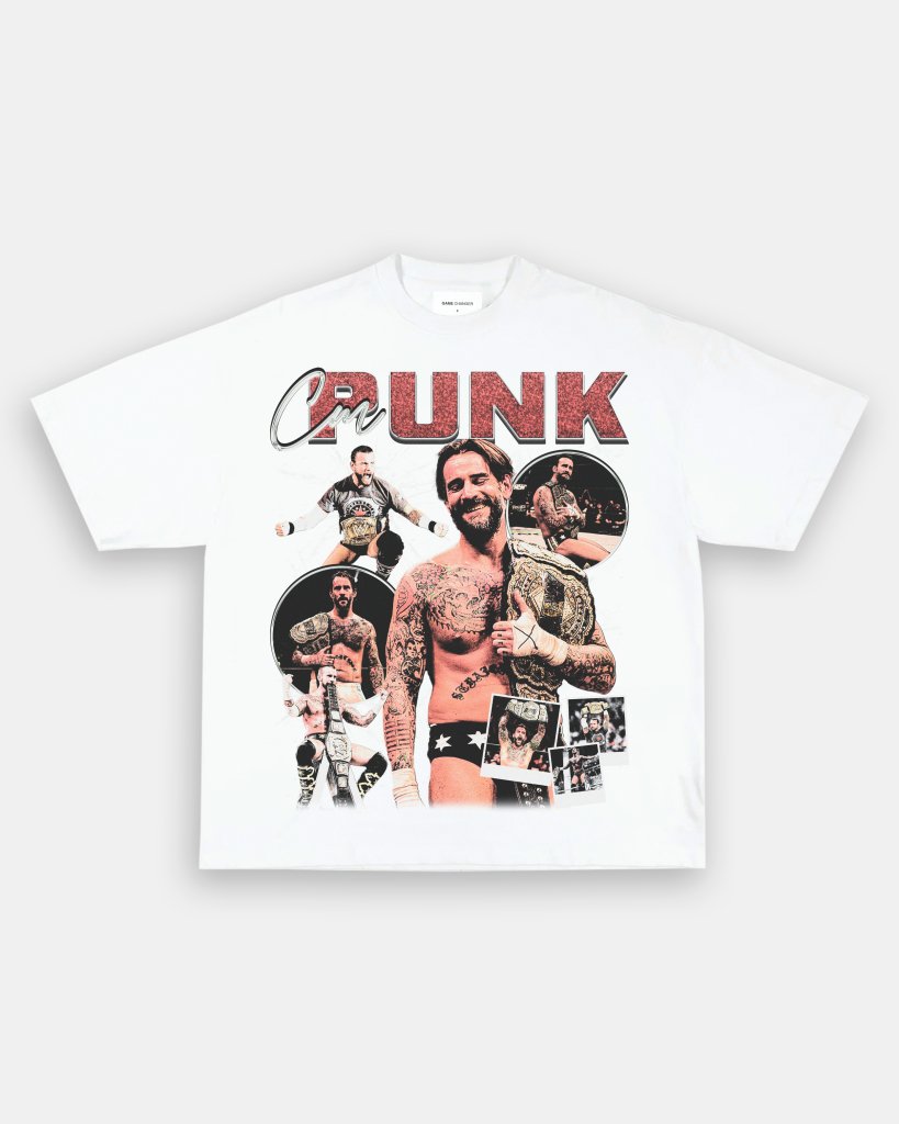 CM PUNK TEE - WINS™ GAME CHANGERS TEE - WINS LA