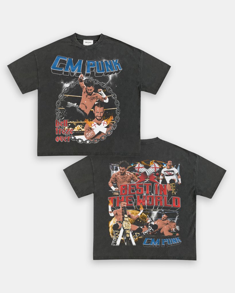 CM PUNK V2 TEE - [DS] - WINS™ GAME CHANGERS TEE - WINS LA