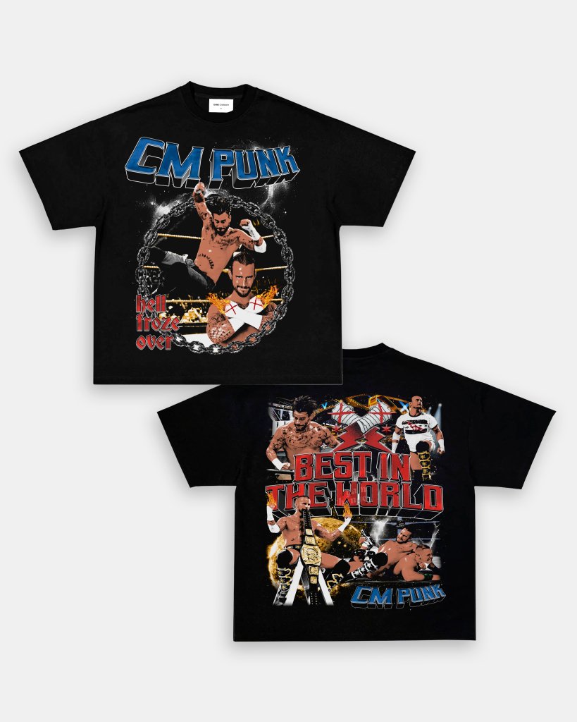 CM PUNK V2 TEE - [DS] - WINS™ GAME CHANGERS TEE - WINS LA