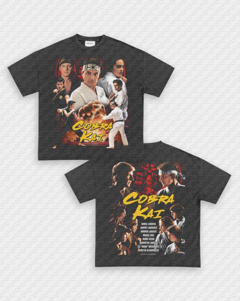 COBRA KAI TEE - [DS] - WINS™ GAME CHANGERS TEE - WINS LA