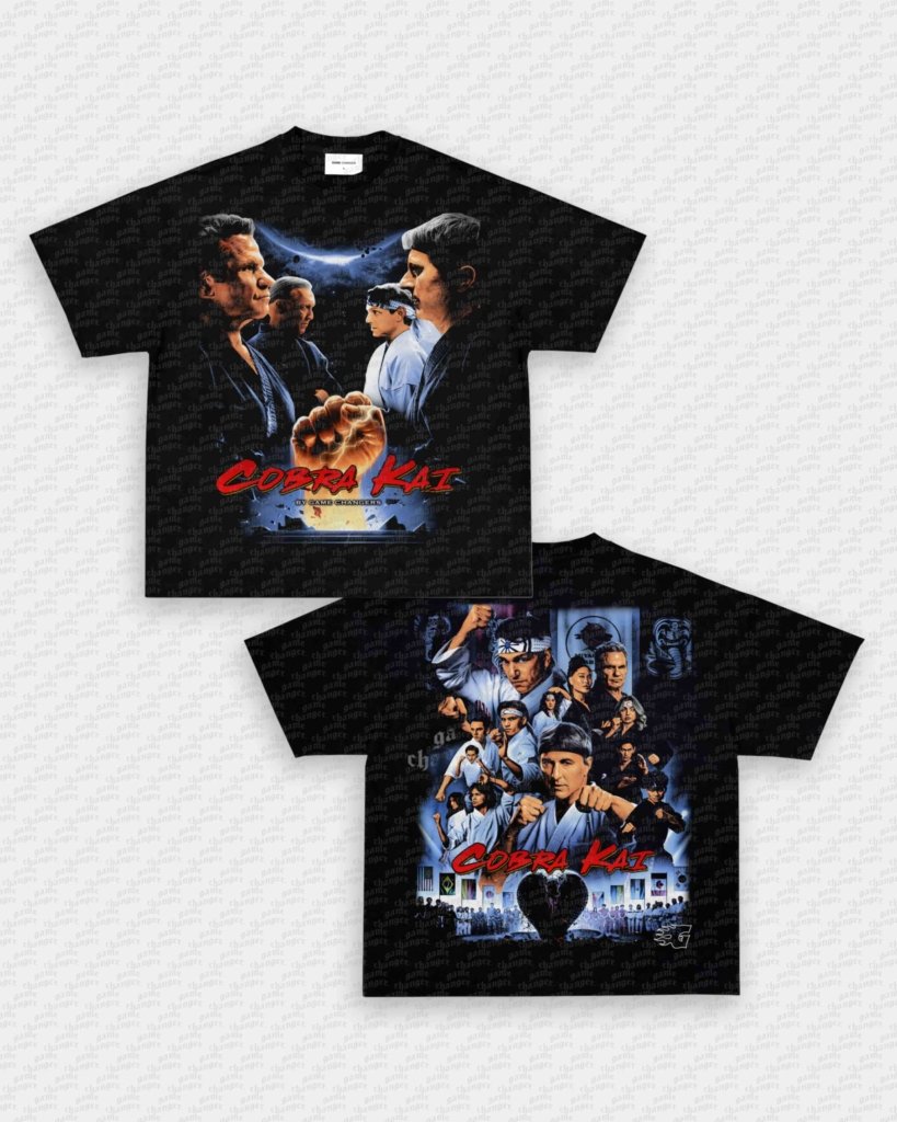 COBRA KAI V3 TEE - [DS] - WINS™ GAME CHANGERS TEE - WINS LA