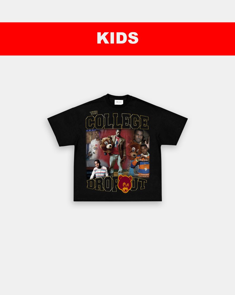 COLLEGE DROPOUT - KIDS TEE - WINS™ GAME CHANGERS TEE - WINS LA