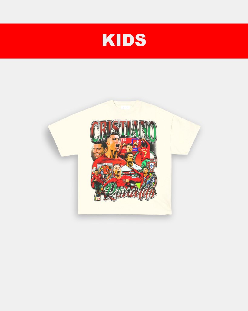 CRISTIANO RONALDO - KIDS TEE - WINS™ GAME CHANGERS TEE - WINS LA