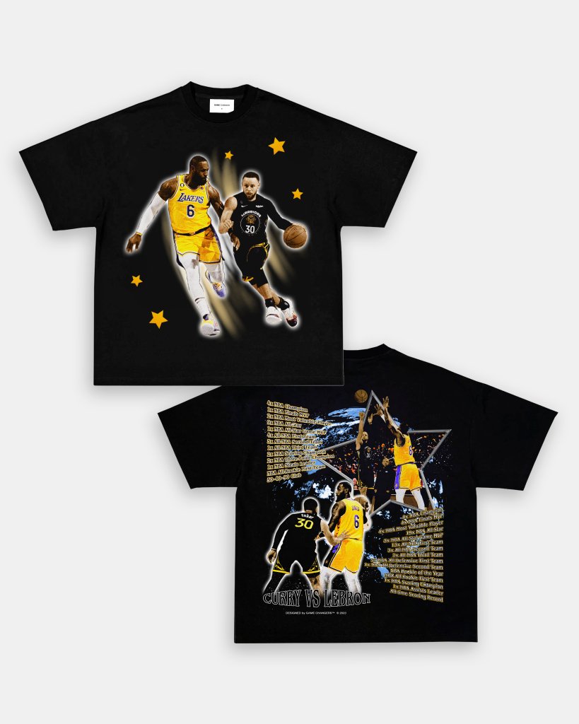 CURRY VS LEBRON TEE - [DS] - WINS™ GAME CHANGERS TEE - WINS LA