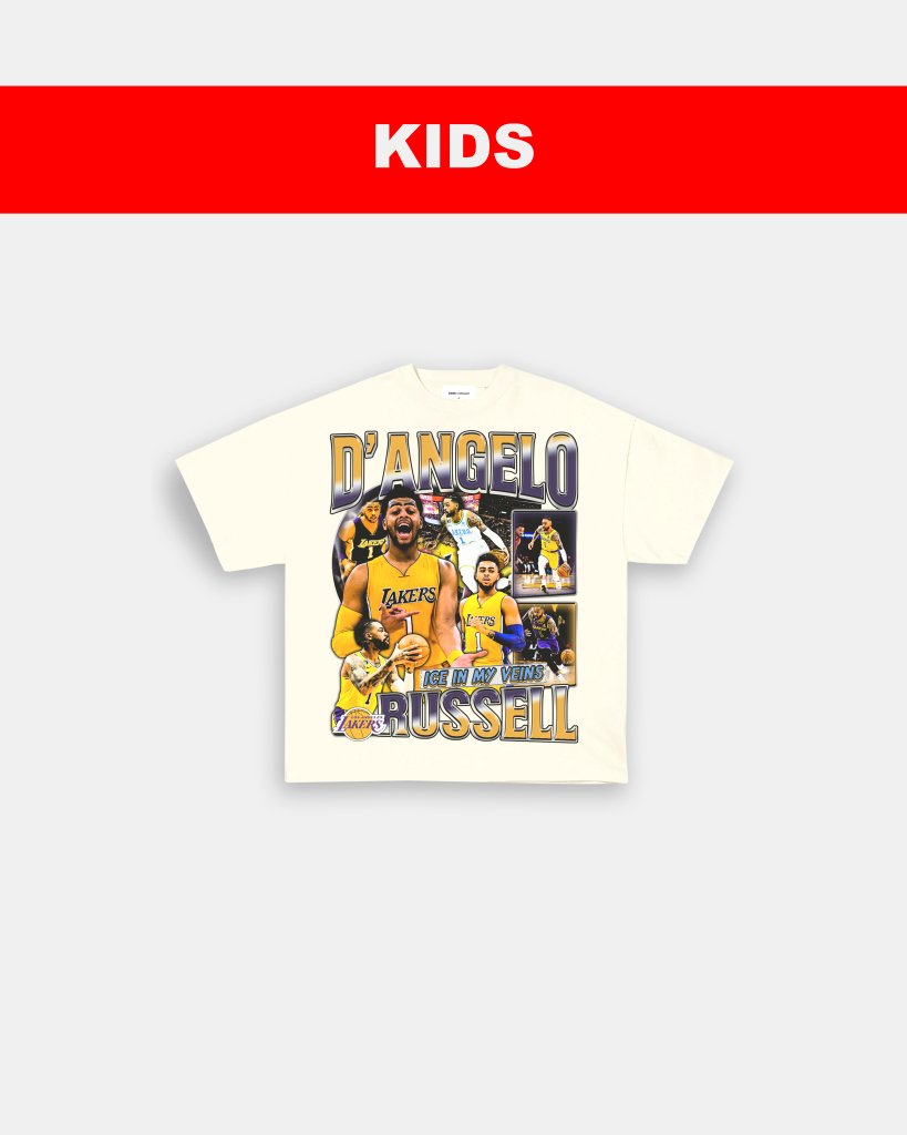 D' ANGELO RUSSELL - KIDS TEE - WINS™ GAME CHANGERS TEE - WINS LA