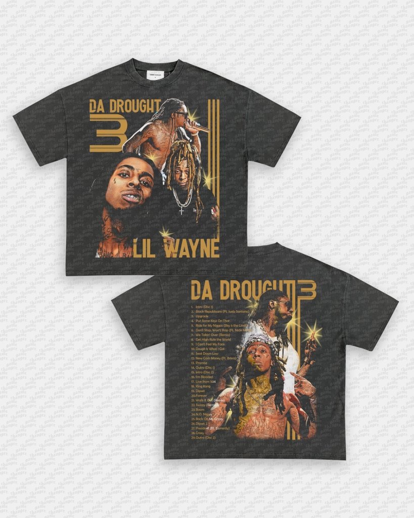 DA DROUGHT 3 TEE - [DS - WINS™ GAME CHANGERS TEE - WINS LA