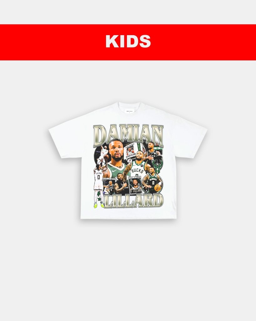 DAMIAN LILLARD - BUCKS - KIDS TEE - WINS™ GAME CHANGERS TEE - WINS LA