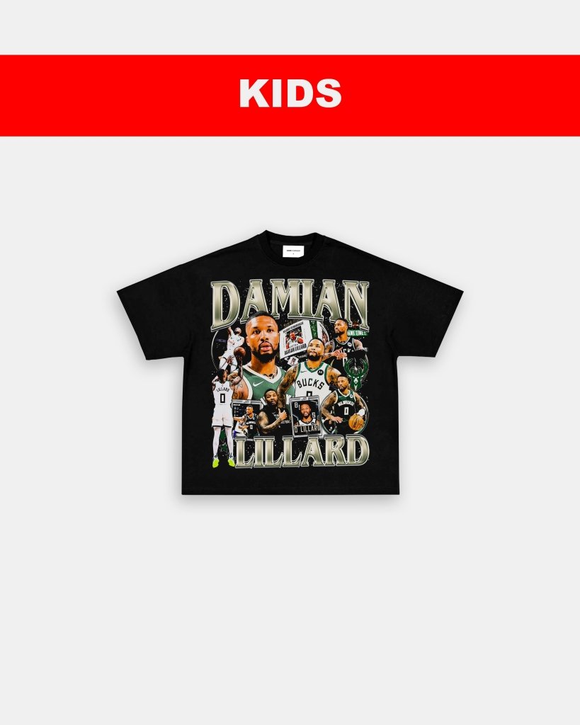 DAMIAN LILLARD - BUCKS - KIDS TEE - WINS™ GAME CHANGERS TEE - WINS LA