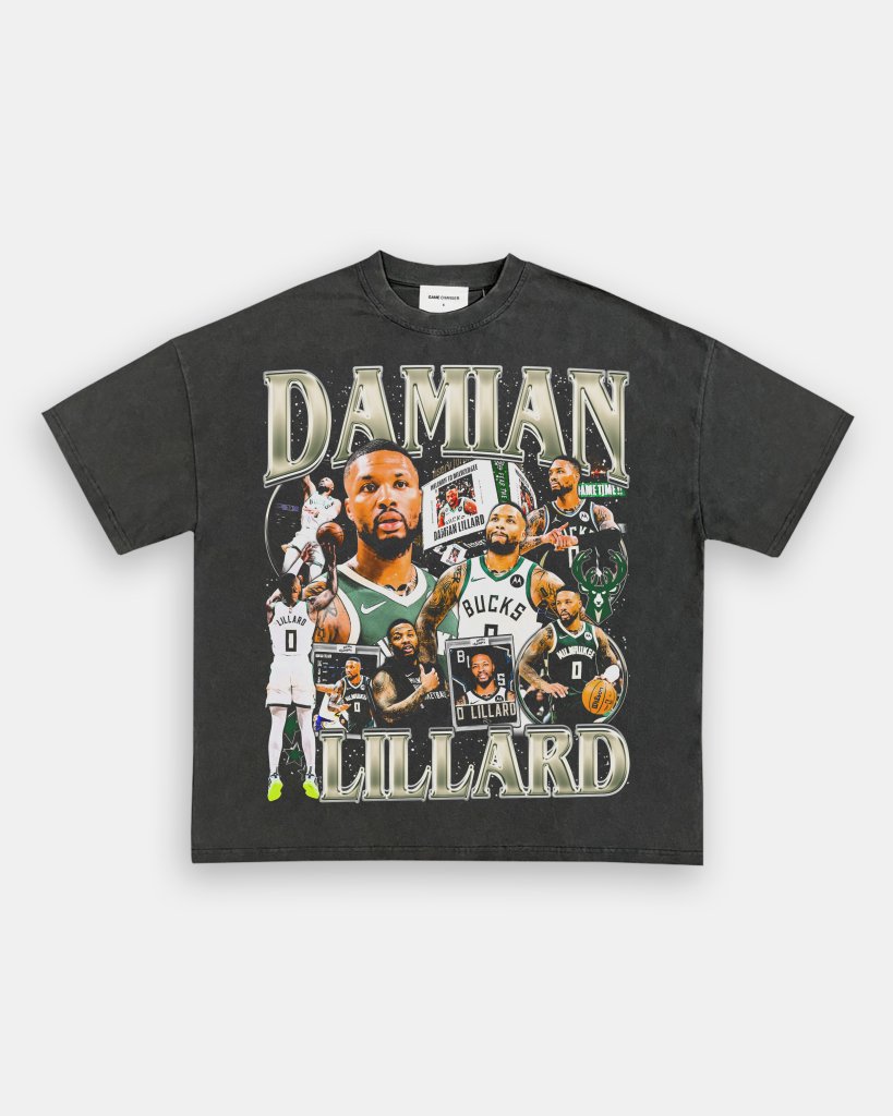 DAMIAN LILLARD - BUCKS TEE - WINS™ GAME CHANGERS TEE - WINS LA