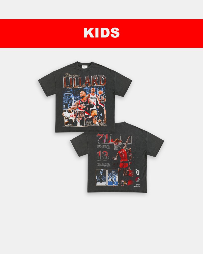 DAMIAN LILLARD - KIDS TEE - [DS] - WINS™ GAME CHANGERS TEE - WINS LA