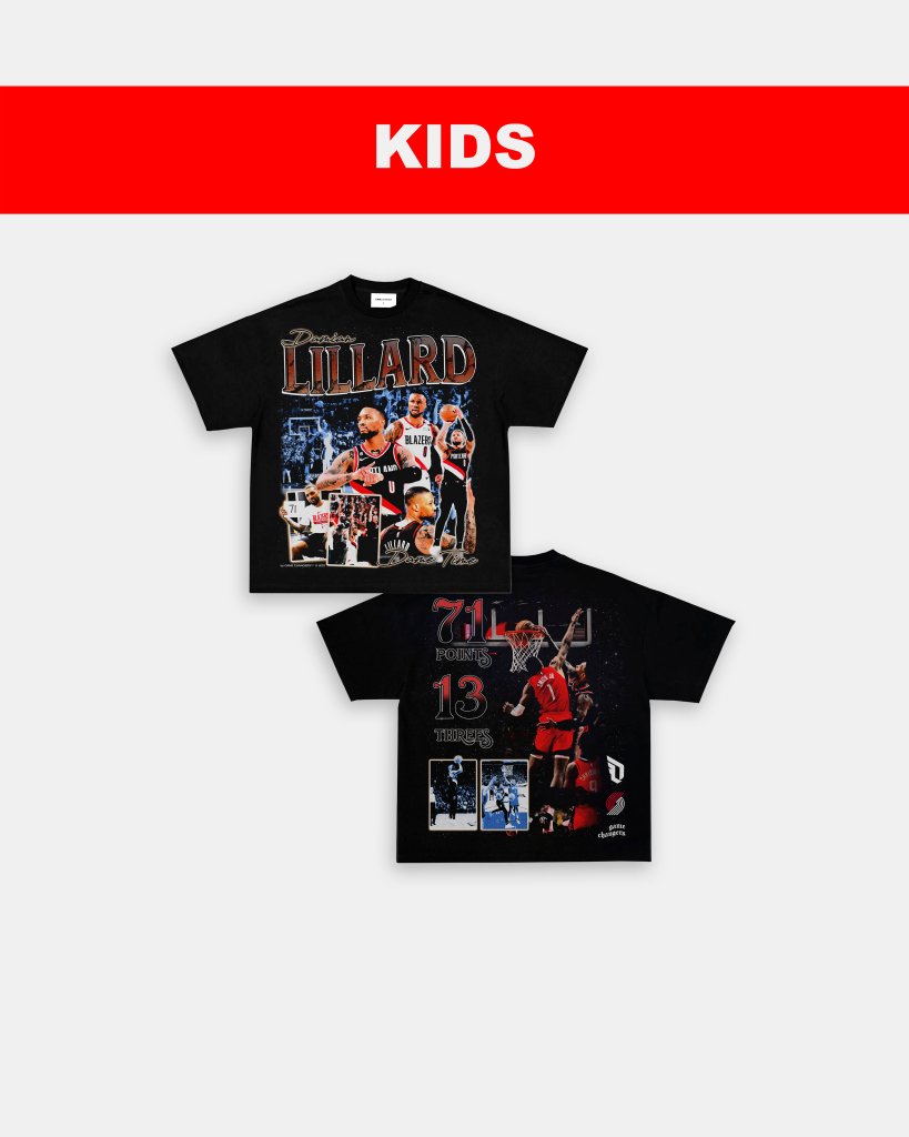 DAMIAN LILLARD - KIDS TEE - [DS] - WINS™ GAME CHANGERS TEE - WINS LA