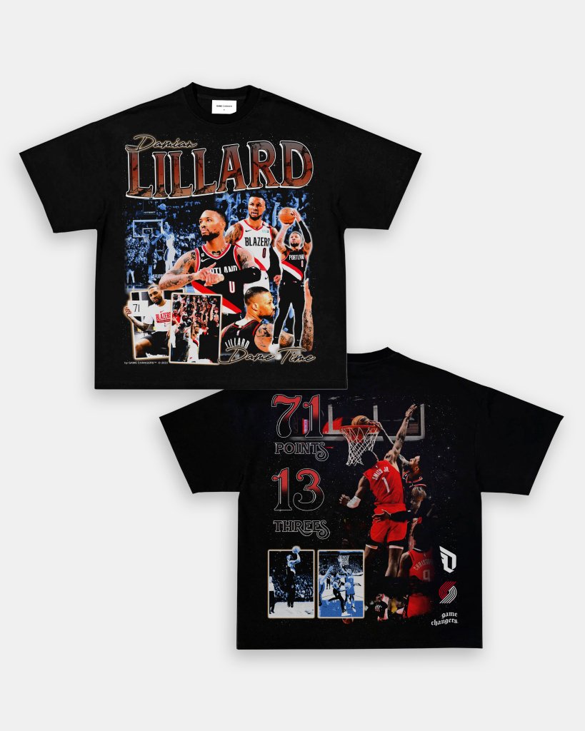 DAMIAN LILLARD TEE - [DS] - WINS™ GAME CHANGERS TEE - WINS LA