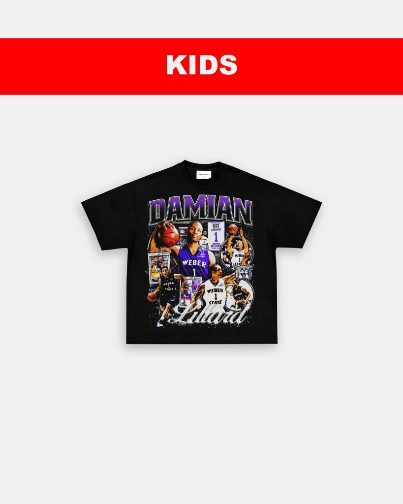 DAMIAN LILLARD - WEBER ST - KIDS TEE - WINS™ GAME CHANGERS TEE - WINS LA