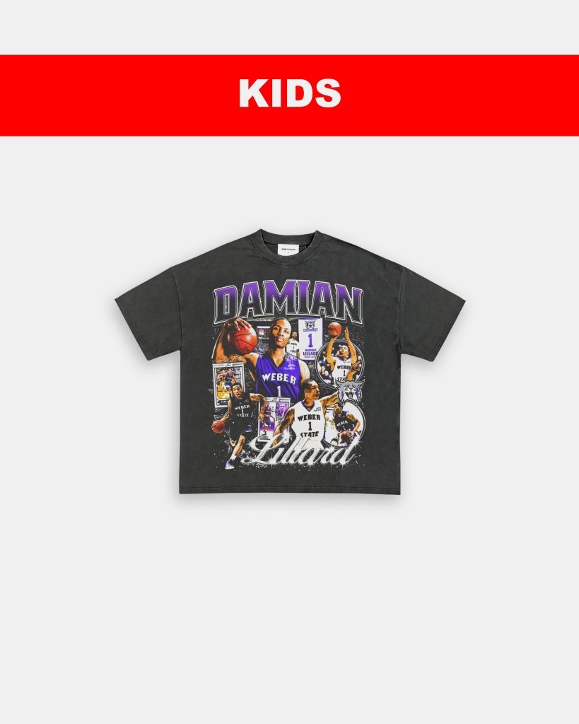 DAMIAN LILLARD - WEBER ST - KIDS TEE - WINS™ GAME CHANGERS TEE - WINS LA