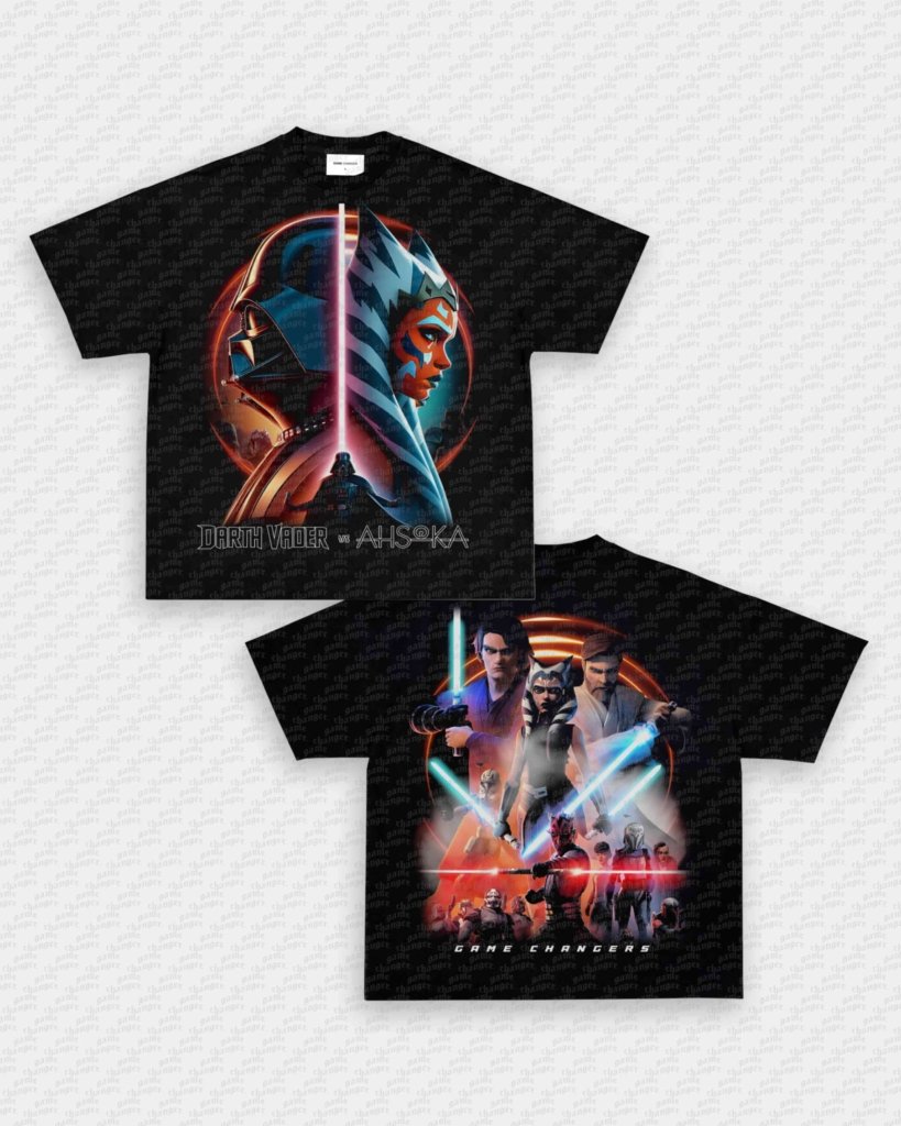 DARTH VADER VS AHSOKA TEE - [DS] - WINS™ GAME CHANGERS TEE - WINS LA