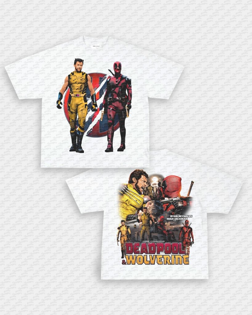 DEADPOOL AND WOLVERINE V2 TEE - [DS] - WINS™ GAME CHANGERS TEE - WINS LA