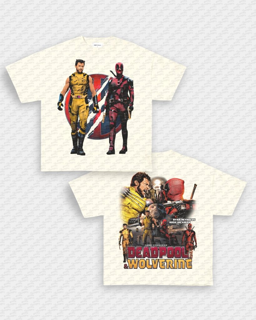 DEADPOOL AND WOLVERINE V2 TEE - [DS] - WINS™ GAME CHANGERS TEE - WINS LA