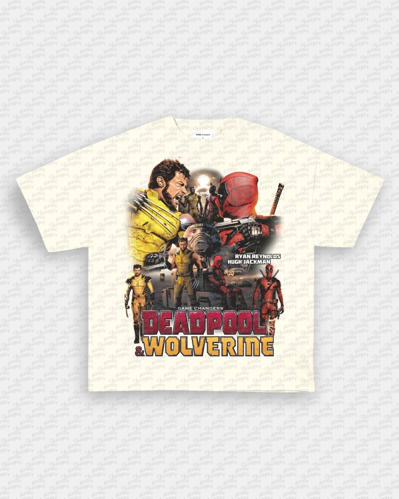 DEADPOOL AND WOLVERINE V3 TEE - WINS™ GAME CHANGERS TEE - WINS LA