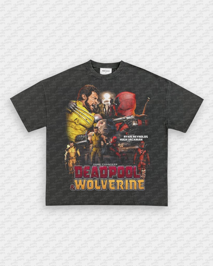 DEADPOOL AND WOLVERINE V3 TEE - WINS™ GAME CHANGERS TEE - WINS LA