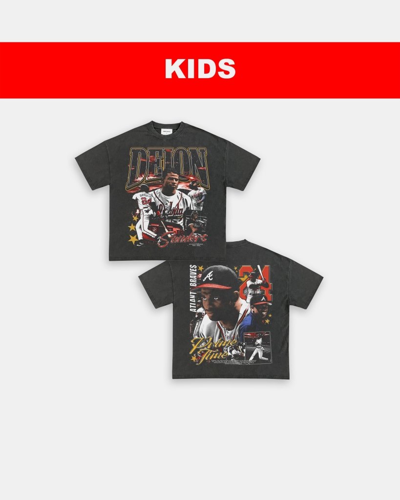 DEION SANDERS - BRAVES - KIDS TEE - [DS] - WINS™ GAME CHANGERS TEE - WINS LA