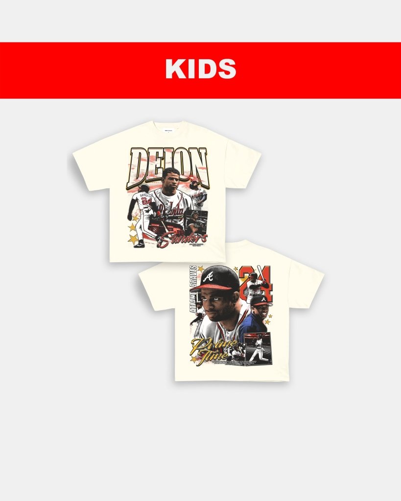 DEION SANDERS - BRAVES - KIDS TEE - [DS] - WINS™ GAME CHANGERS TEE - WINS LA