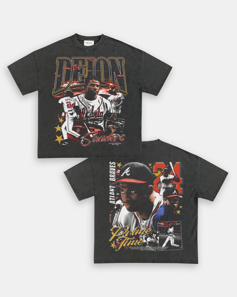 DEION SANDERS - BRAVES TEE - [DS] - WINS™ GAME CHANGERS TEE - WINS LA